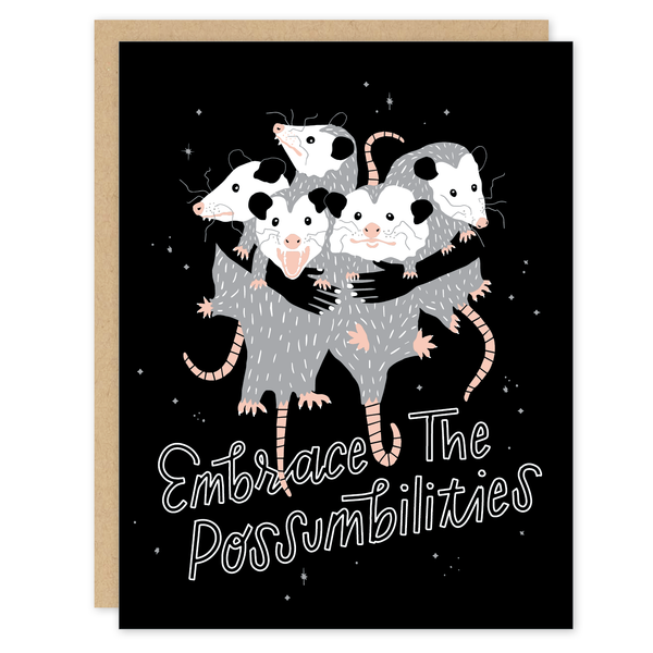 Embrace the Possumbilities Card