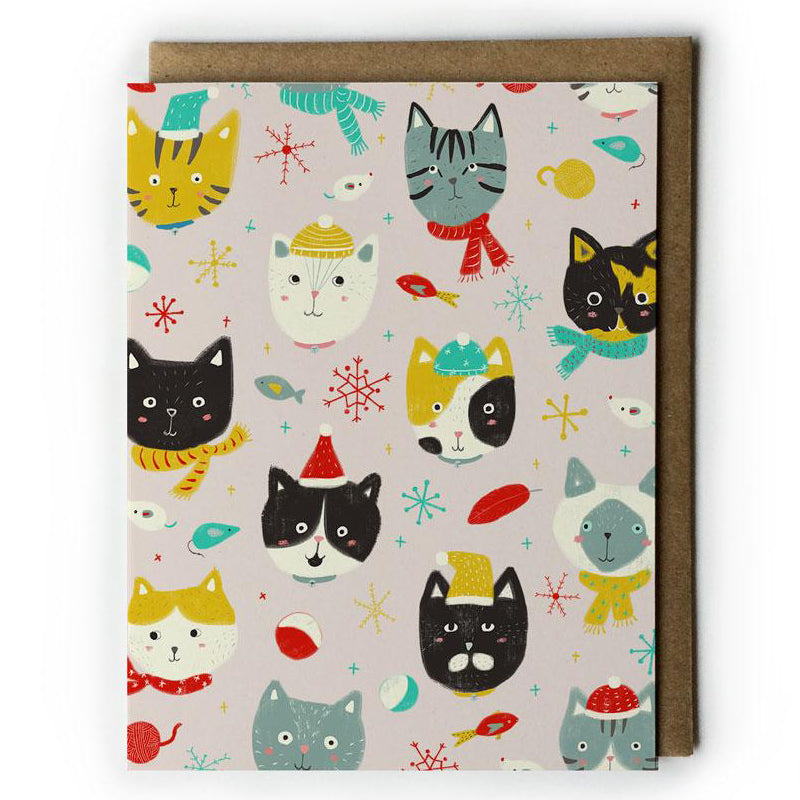 Winter Kitties Card